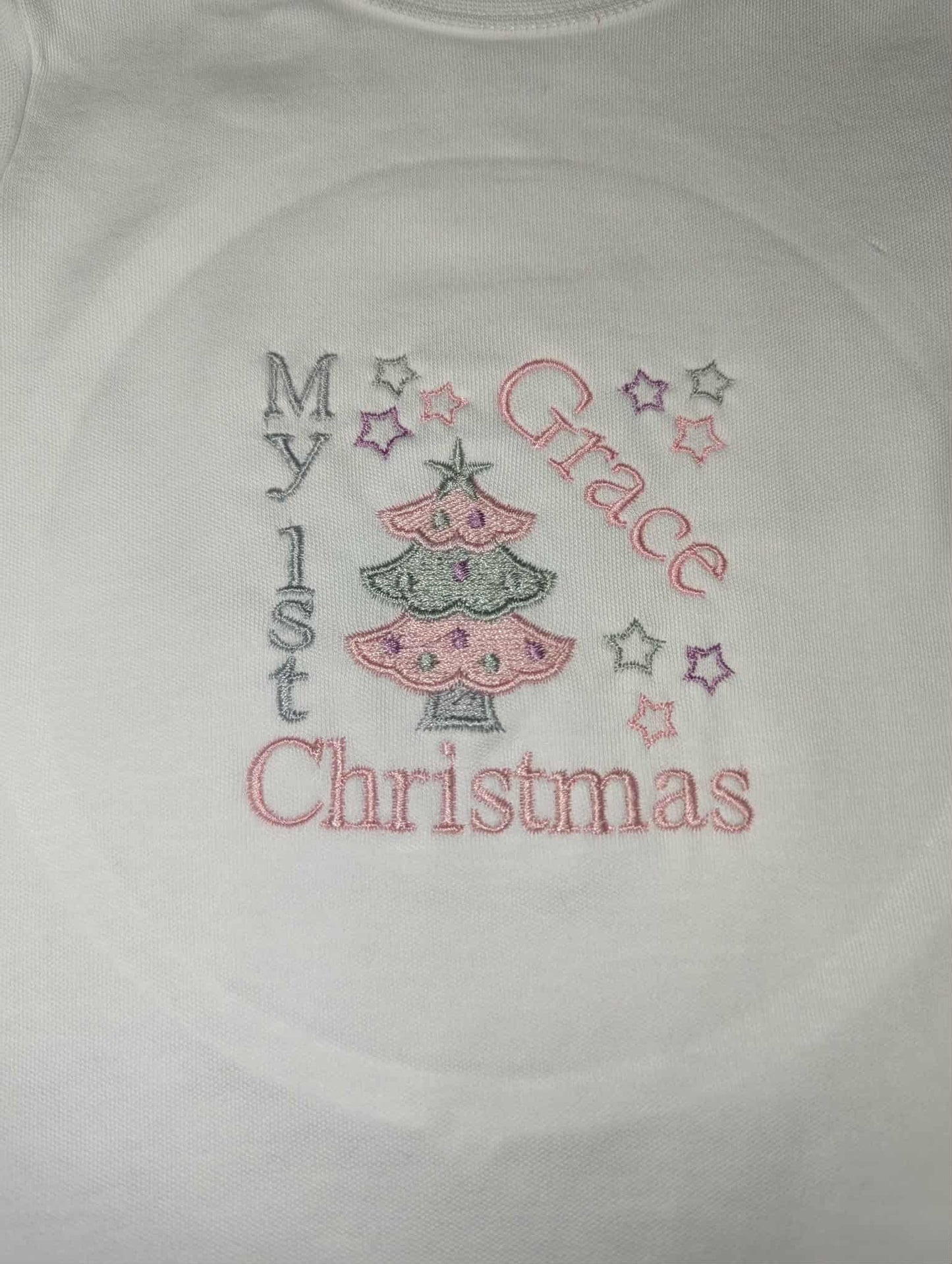 My 1st Christmas Baby Onesie
