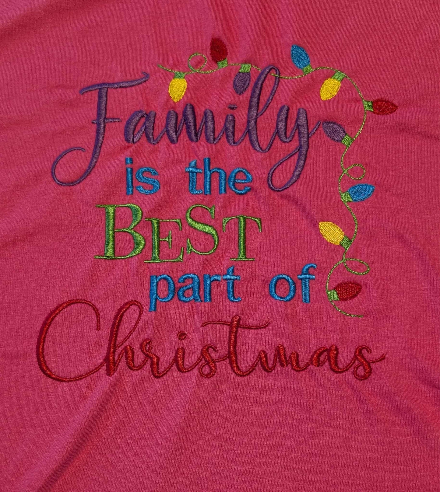Toddlers Family is the Best Part of Christmas T-Shirt