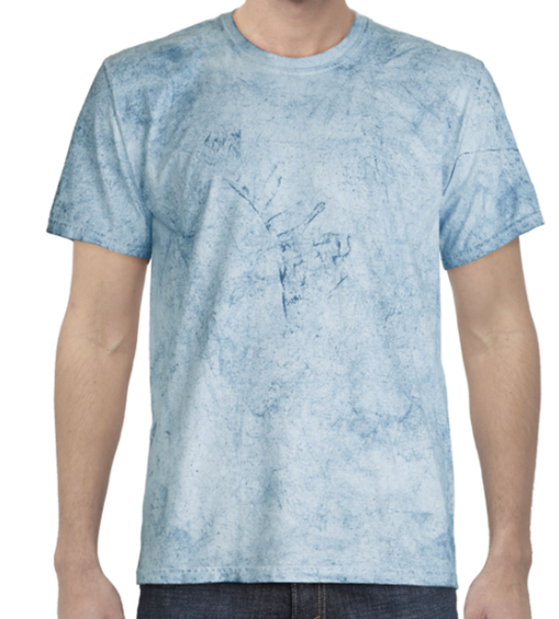 Photo Embroidered Colour Blast T-Shirt Adult