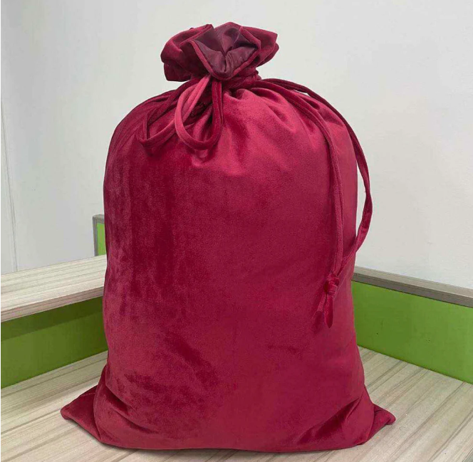 Personalised Velvet Santa Sack