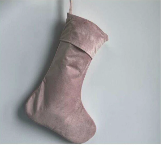 Personalised Velvet Santa Stocking