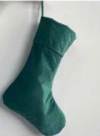 Personalised Velvet Santa Stocking