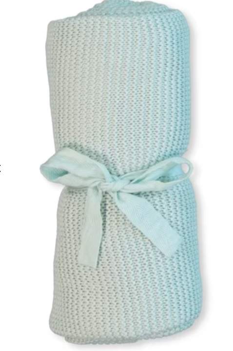 Embroidered Knit Blanket – Customisable & Cozy
