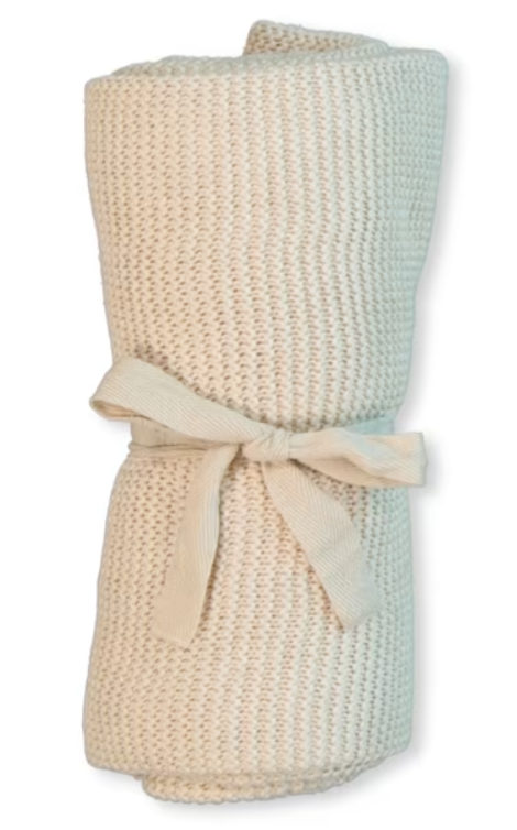 Embroidered Knit Blanket – Customisable & Cozy