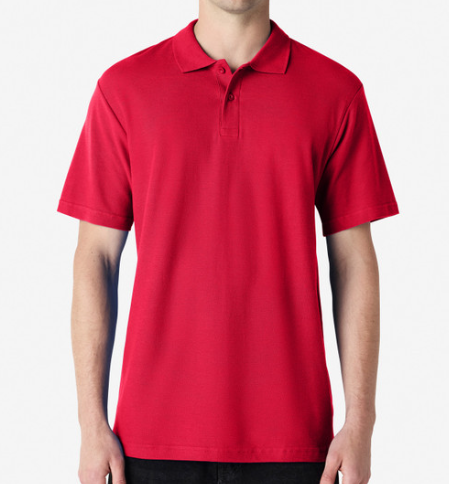 Photo Embroidered Polo Shirt Adult