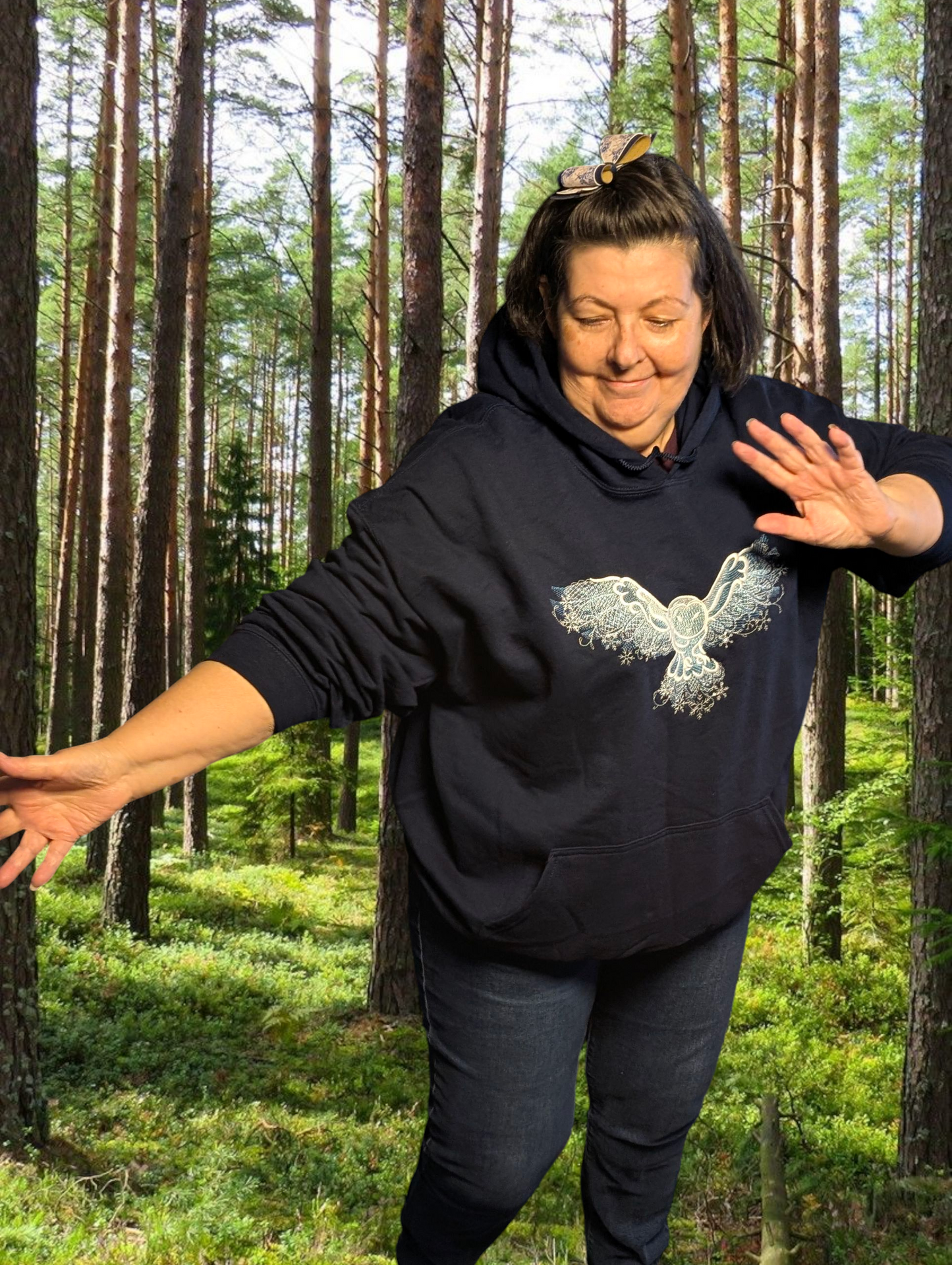 Baroque Owl Hoodie β Statement Style Meets Cozy Comfort