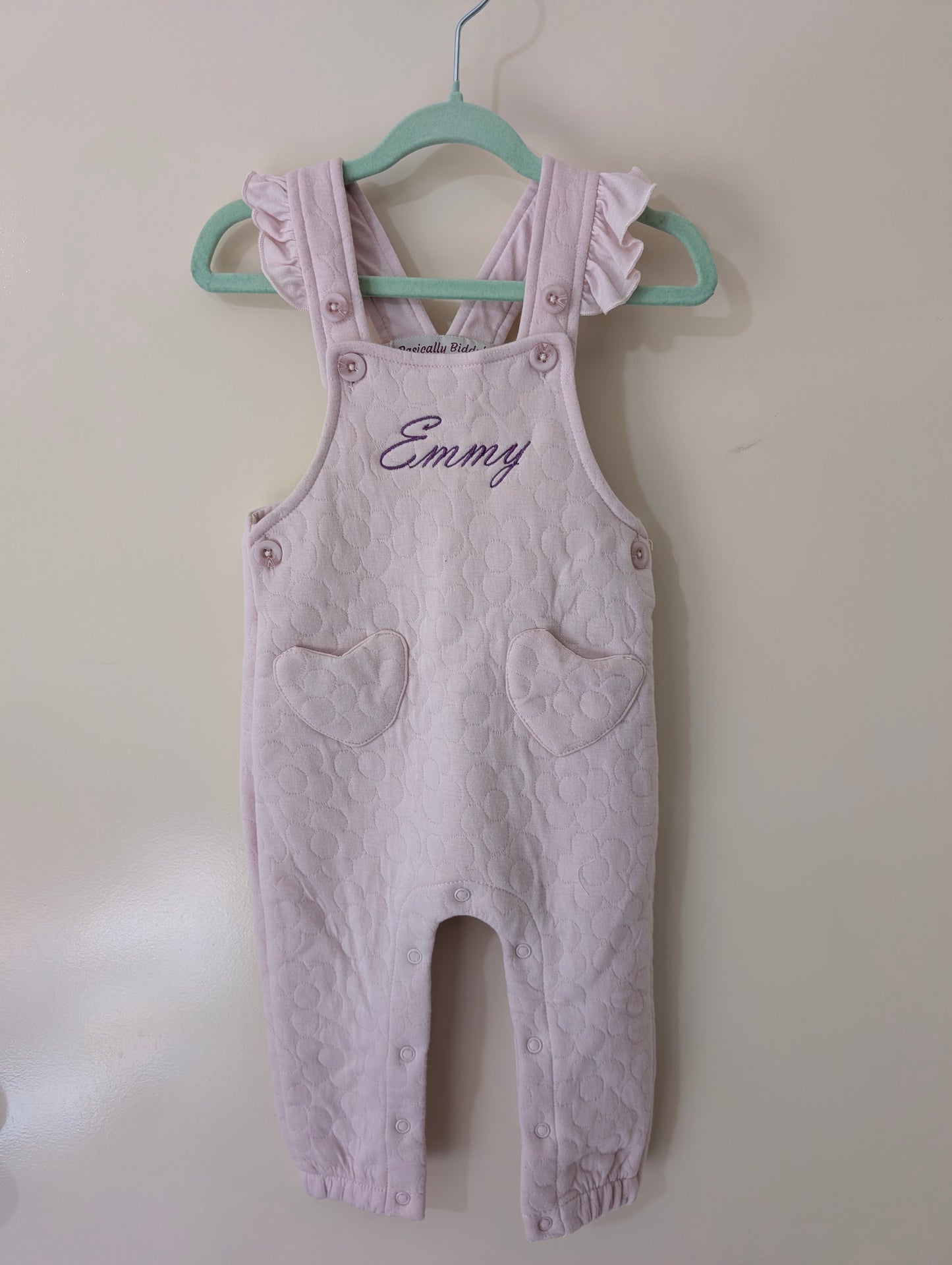 Adorable Ruffle Overalls β Personalised Just for Them