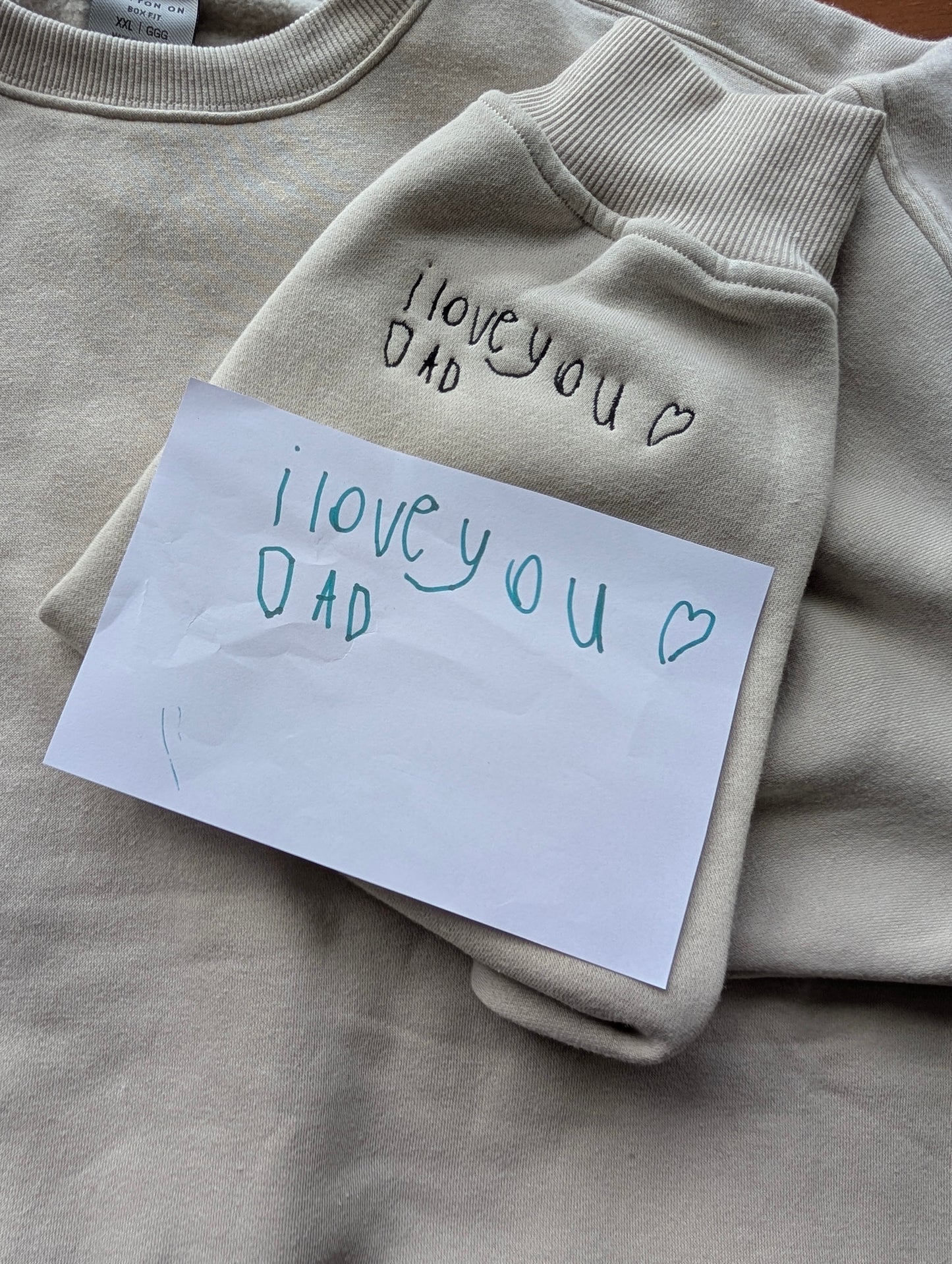 Handwriting or Drawing Crewneck Jumper