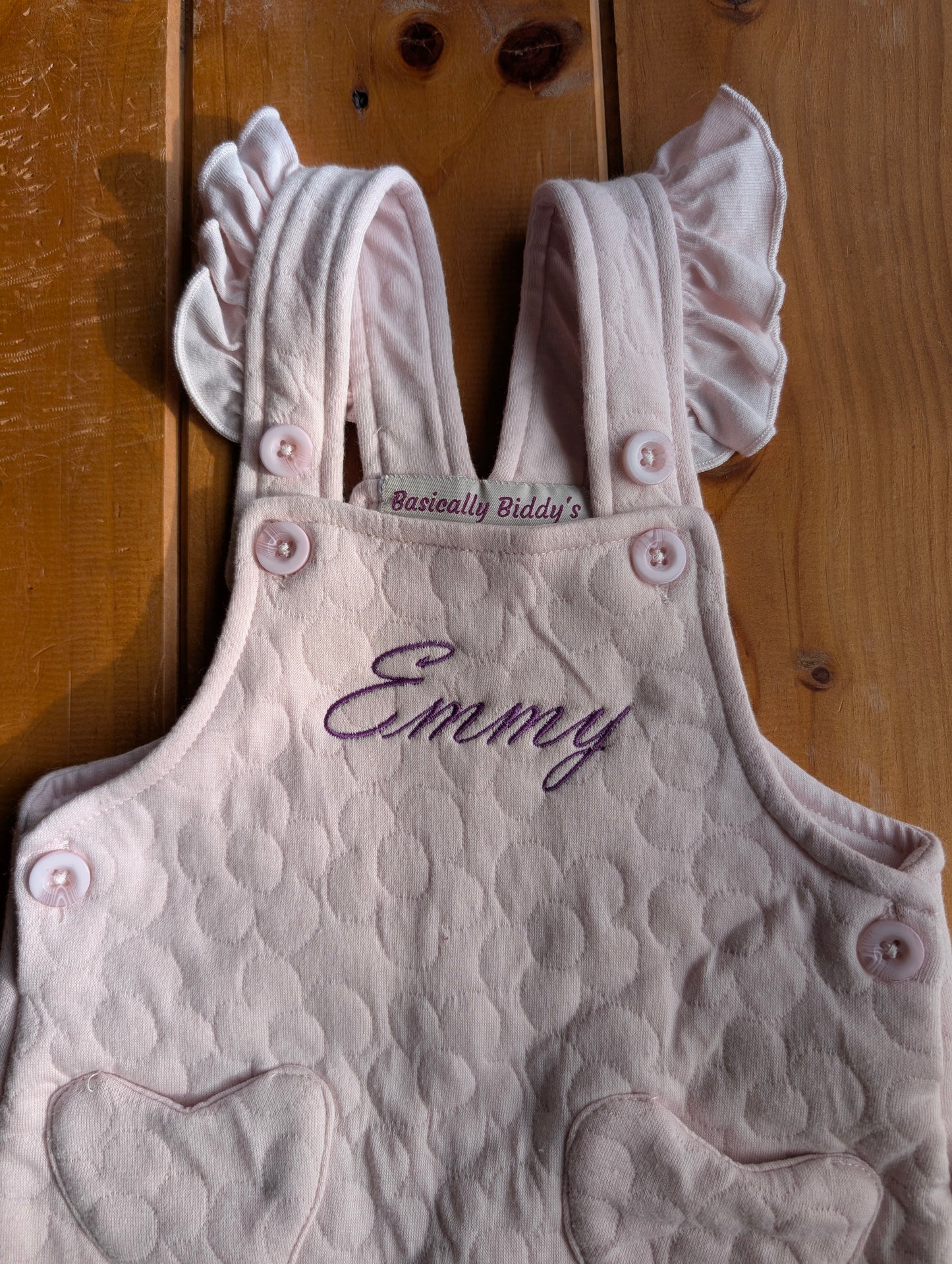 Adorable Ruffle Overalls β Personalised Just for Them