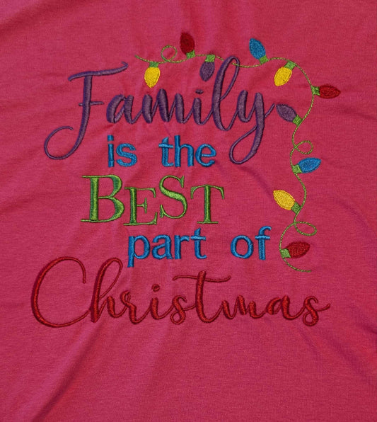 Toddlers Family is the Best Part of Christmas T-Shirt
