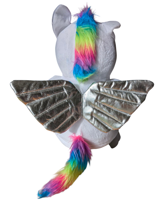 "Rainbow Unicorn" Personalized Plush Teddy