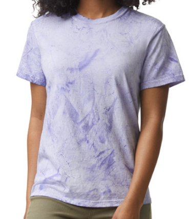 Photo Embroidered Colour Blast T-Shirt Adult