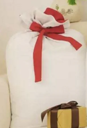 Personalised White Santa Sack