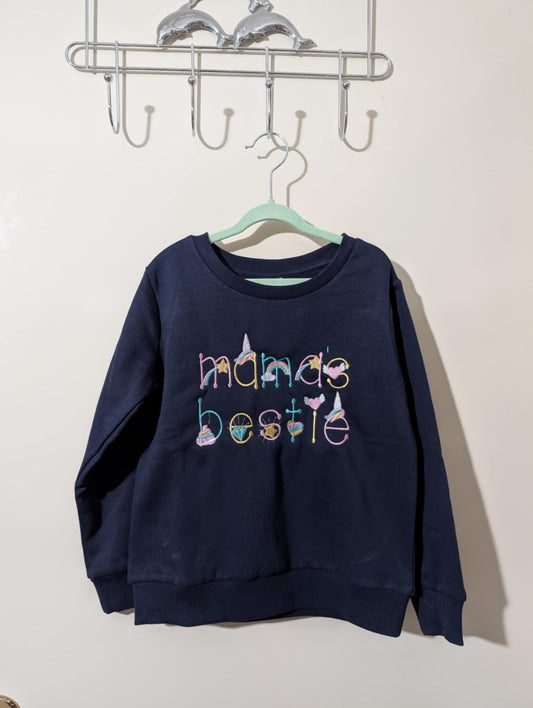 🧵✨ Custom Embroidered Kids Jumpers – Featuring Themed Picture Lettering! ✨🧵