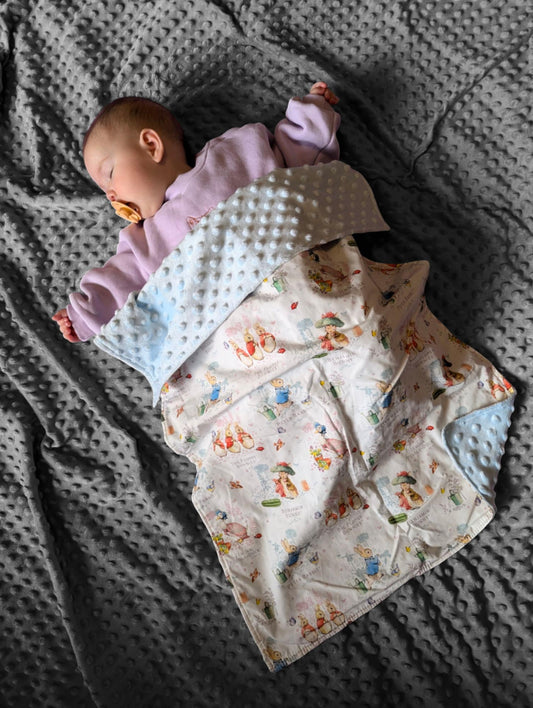Peter Rabbit Minky Blankets (Personalised)