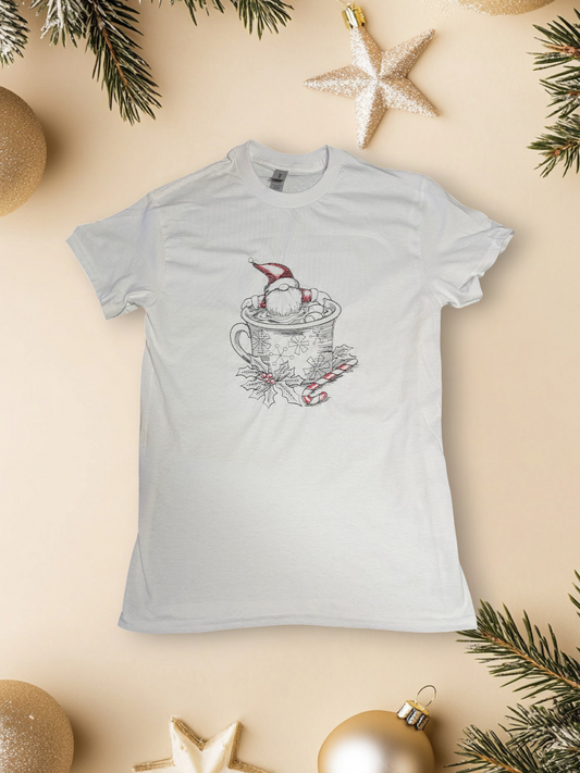 Toddlers Hot Chocolate Santa T-Shirt