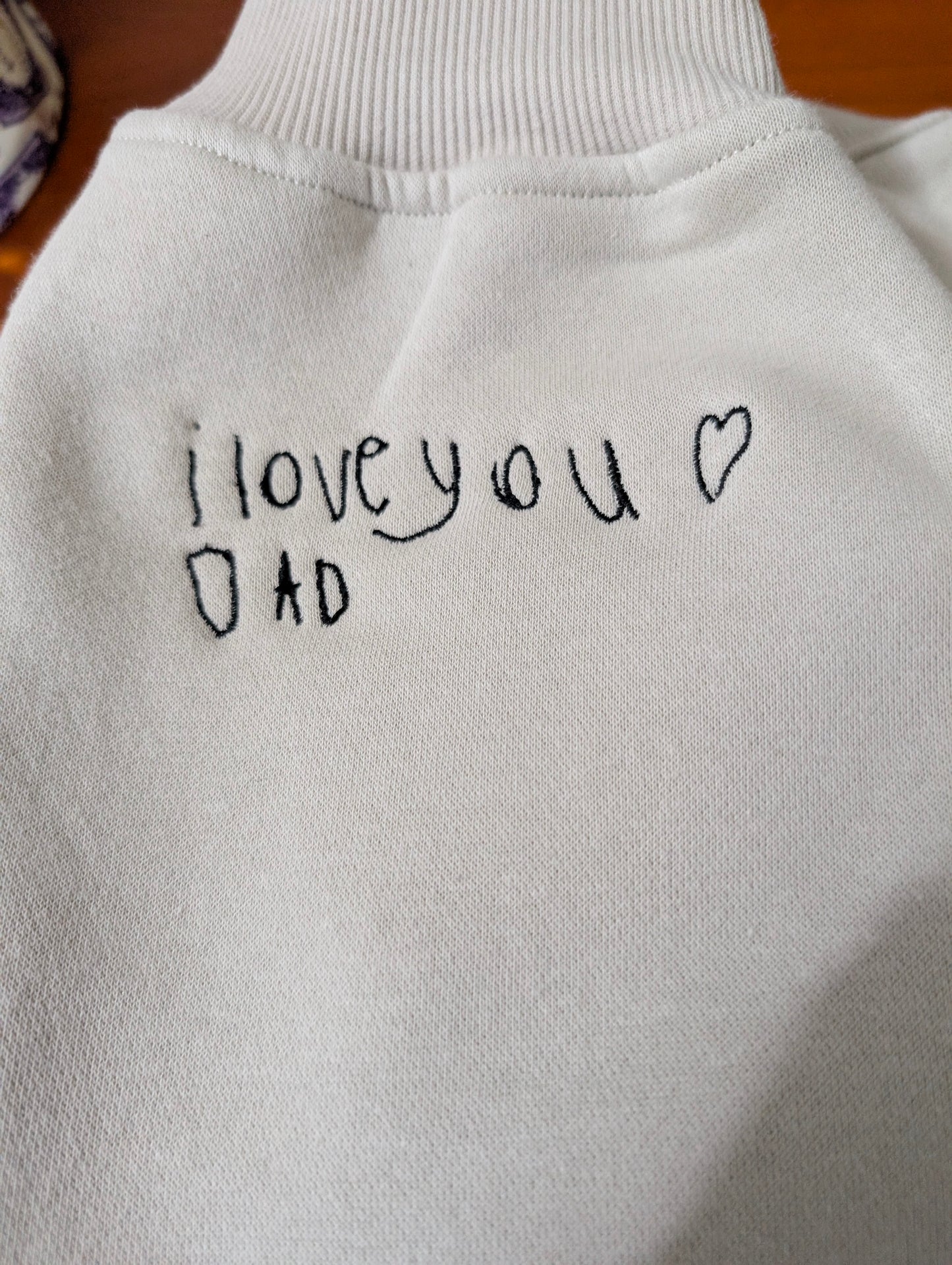 Handwriting or Drawing Hoodie