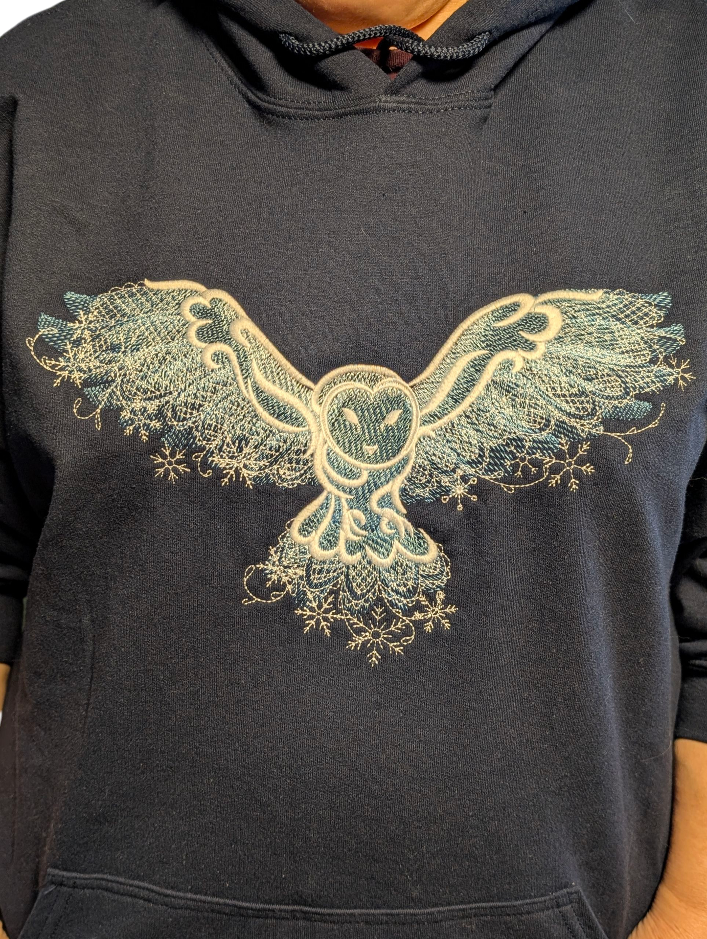 Baroque Owl Hoodie – Statement Style Meets Cozy Comfort