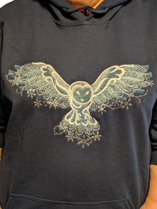 Baroque Owl Hoodie – Statement Style Meets Cozy Comfort